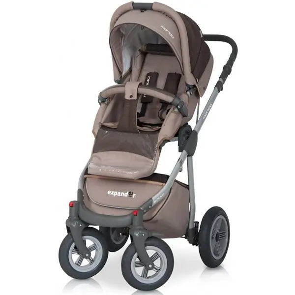 Детская коляска Expander Mondo Grey 3 в 1 фото 9