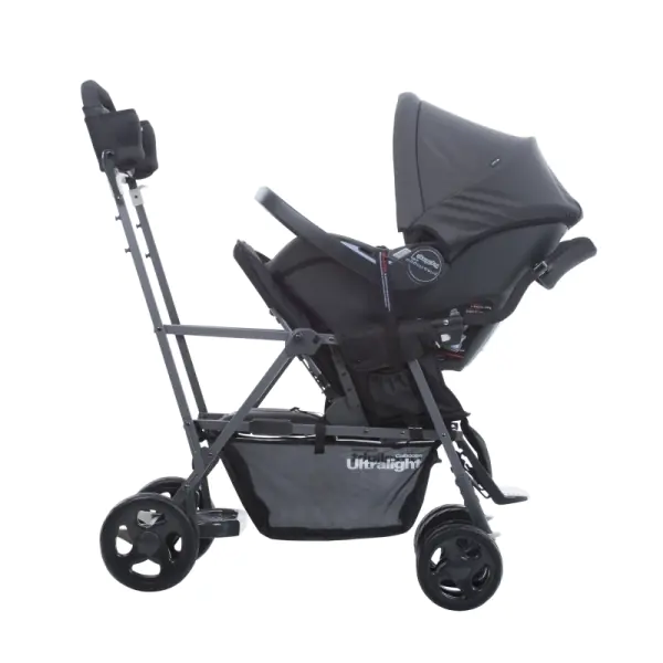 Детская прогулочная коляска для погодок Joovy Caboose Ultralight фото 4