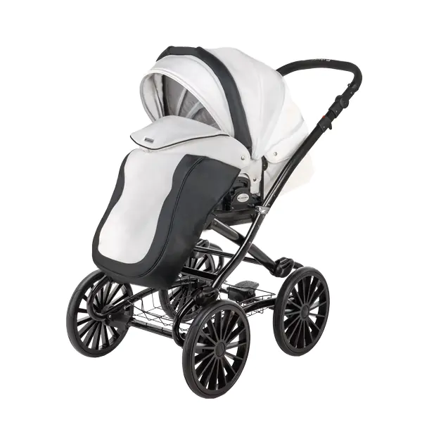 Детская коляска Adamex Barletta Retro Deluxe 2 в 1 фото 2