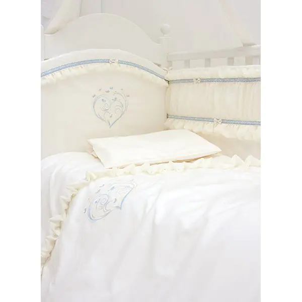 Комплект белья Makkaroni Kids Нежность, 6 предметов размер 120х60 фото 1