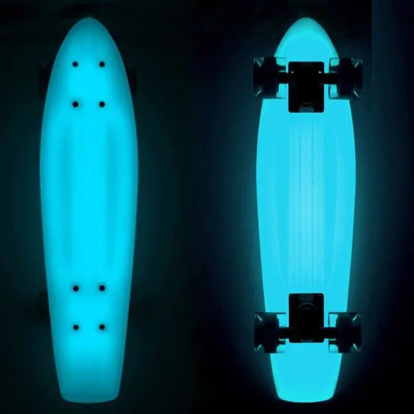 Скейтборд RT Y-Scoo Big Fishskateboard Glow 27" с сумкой арт. 402E, 68,6х19 фото 2