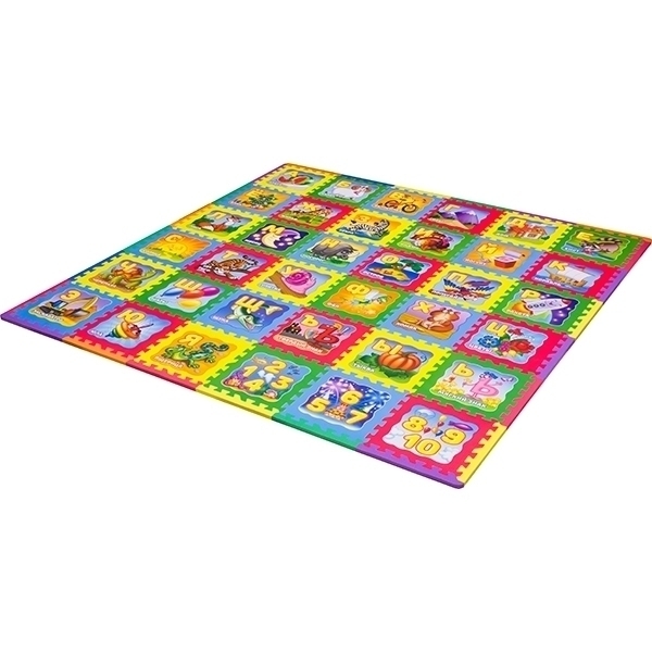 Игровой коврик-пазл Funkids 12" Русская Азбука KB-H16-36-NT, 36 плит фото 1