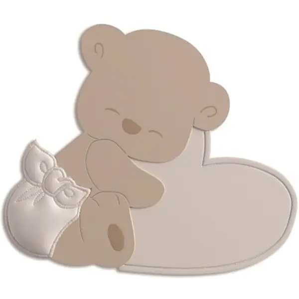 Детская кроватка Italbaby Gold с декором Love фото 1