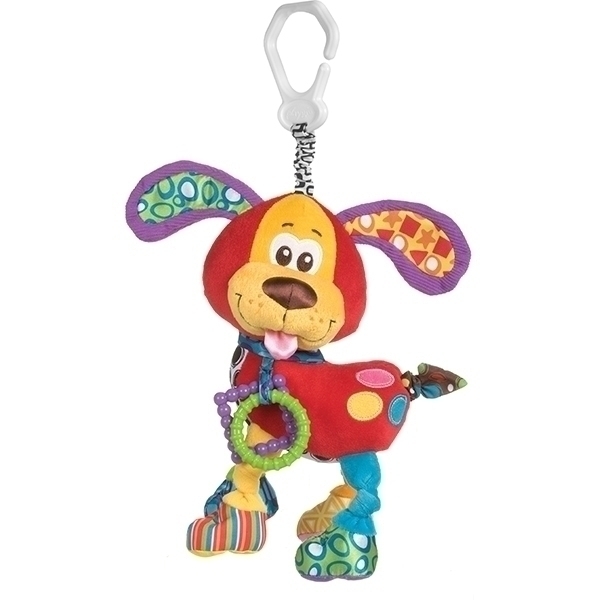 Мягкая игрушка-подвеска Playgro Щенок 0181200 — как выглядит в жизни
