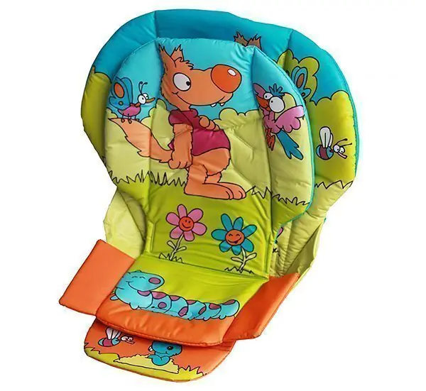 Съемный настил для стульчика Chicco Polly — как выглядит в жизни