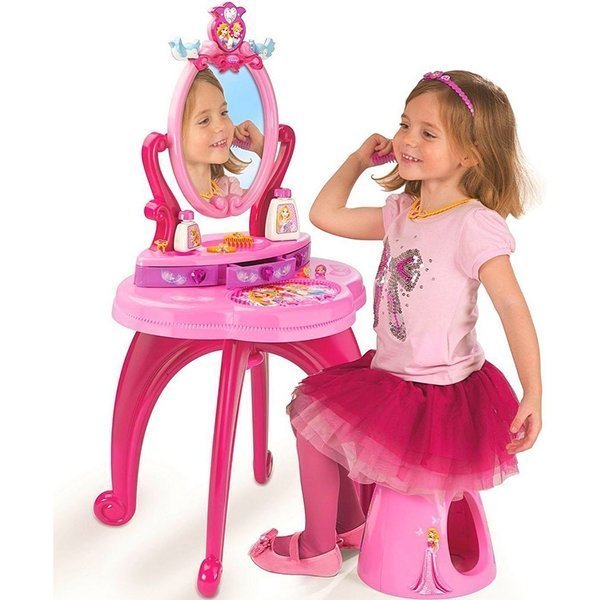 Студия красоты Smoby Принцессы Диснея со стульчиком 1/2 арт. 24232 фото 2