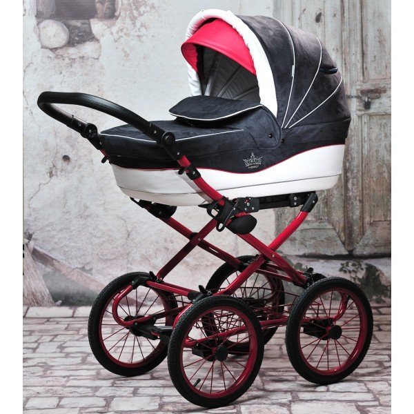 Детская коляска Esperanza Classic Crown 2 в 1  (100%  Эко-кожа) - Фото