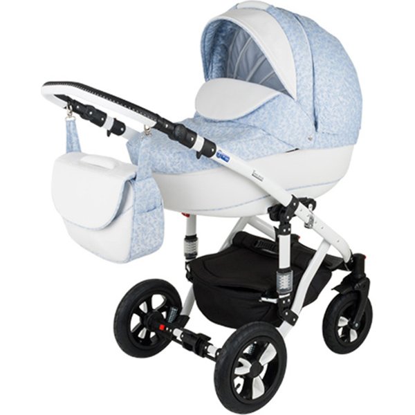 Фото Детская коляска Bebe-mobile Toscana Ecco 2 в 1, эко-кожа, реальные фотографии клиентов | Коляски-Кроватки.Ру