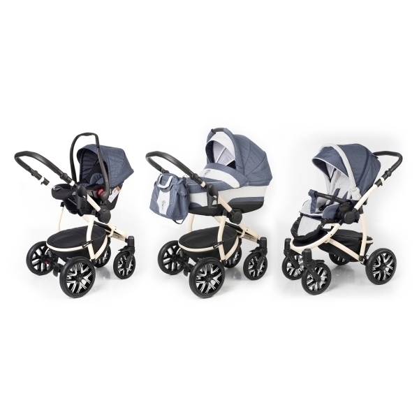 Фото Детская коляска Esspero Discovery 3 в 1, шасси Beige, реальные фотографии клиентов | Коляски-Кроватки.Ру