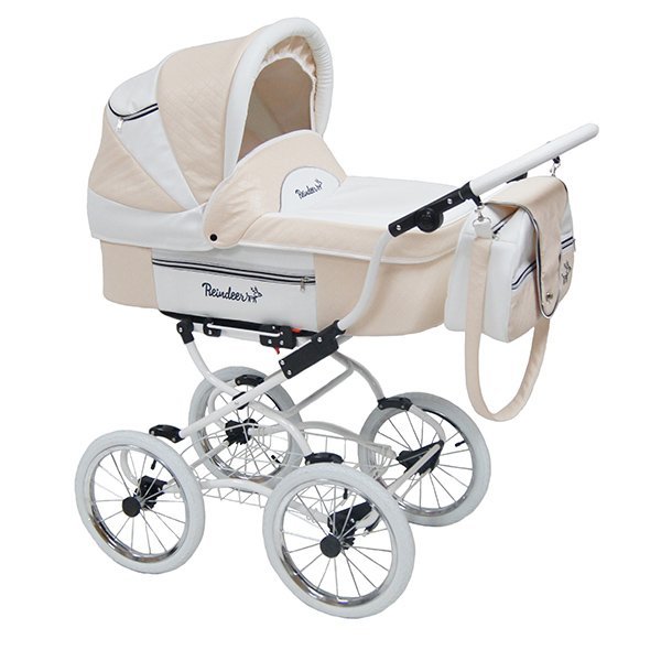 Фото Детская коляска Reindeer Prestige Lily 3 в 1, эко-кожа, реальные фотографии клиентов | Коляски-Кроватки.Ру