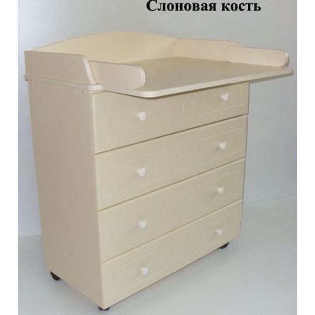 Фото Пеленальный комод Baby Elite Зверюшки, реальные фотографии клиентов | Коляски-Кроватки.Ру