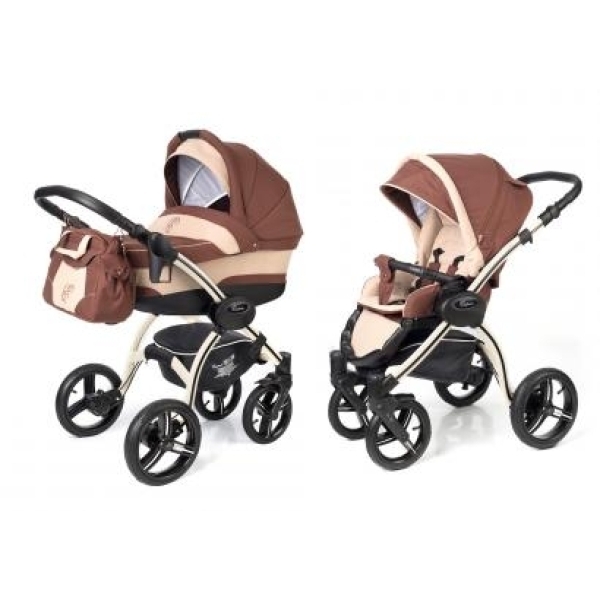 Фото Детская коляска Esspero I-Nova 2 в 1, шасси Beige, реальные фотографии клиентов | Коляски-Кроватки.Ру