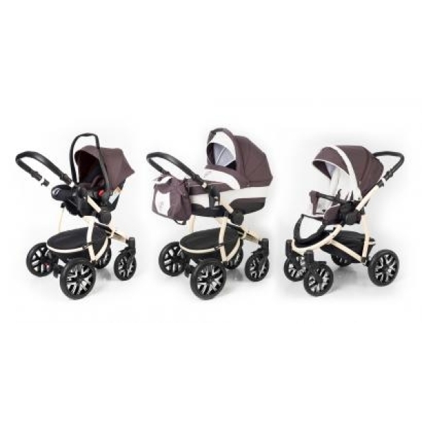 Фото Детская коляска Esspero Discovery 3 в 1, шасси Beige, реальные фотографии клиентов | Коляски-Кроватки.Ру