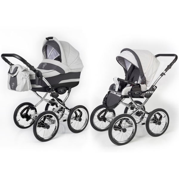 Фото Детская коляска Esspero Classic 2 в 1, шасси Chrome, реальные фотографии клиентов | Коляски-Кроватки.Ру