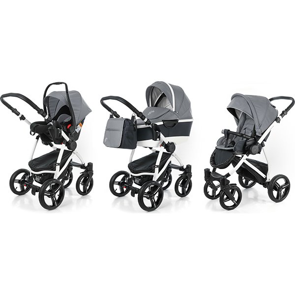 Фото Детская коляска Esspero Newborn Lux Alu 3 в 1, шасси White, реальные фотографии клиентов | Коляски-Кроватки.Ру