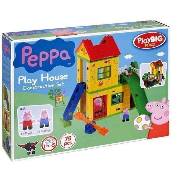 Конструктор Smoby Игровая Площадка Peppa Pig, 75 деталей, 1/6 арт. 57076 фото 7