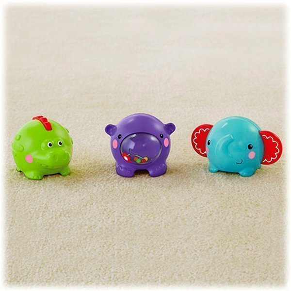 FP BGP41 Развивающие игрушки-кубики Fisher Price Животные из Тропического Леса фото 3