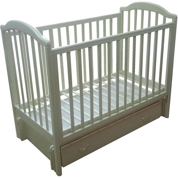 Детская кроватка Baby Luce Слава 1, универсальный маятник - Фото