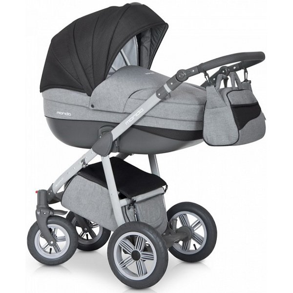 Фото Детская коляска Expander Mondo Grey 3 в 1, реальные фотографии клиентов | Коляски-Кроватки.Ру