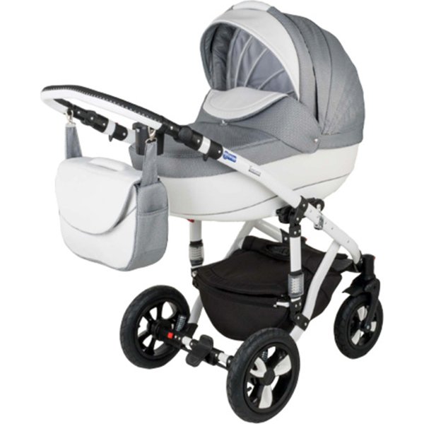Фото Детская коляска Bebe-mobile Toscana Ecco 2 в 1, эко-кожа, реальные фотографии клиентов | Коляски-Кроватки.Ру