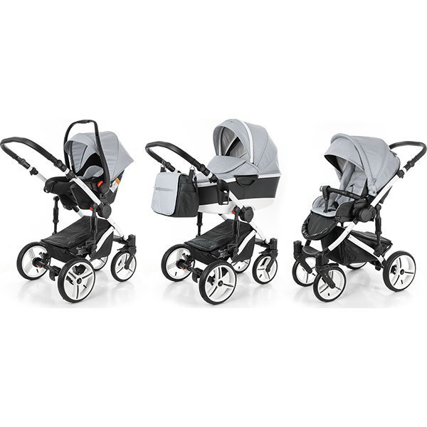 Детская коляска Esspero Magic Alu 3 в 1, шасси White - Фото