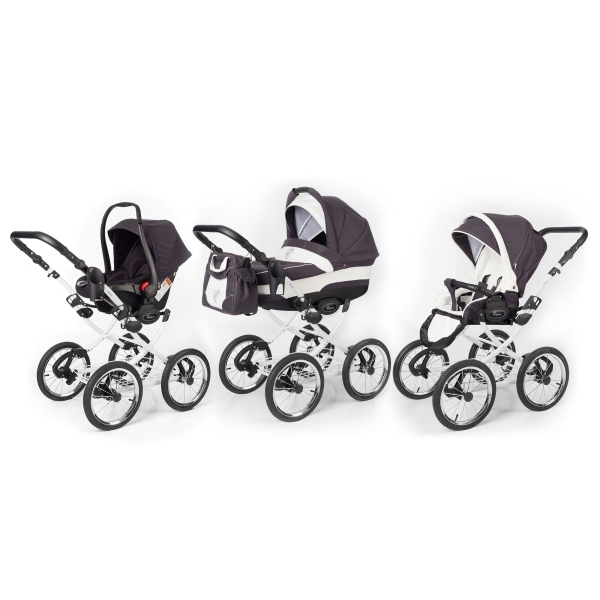 Фото Детская коляска Esspero Classic 3 в 1, шасси White, реальные фотографии клиентов | Коляски-Кроватки.Ру