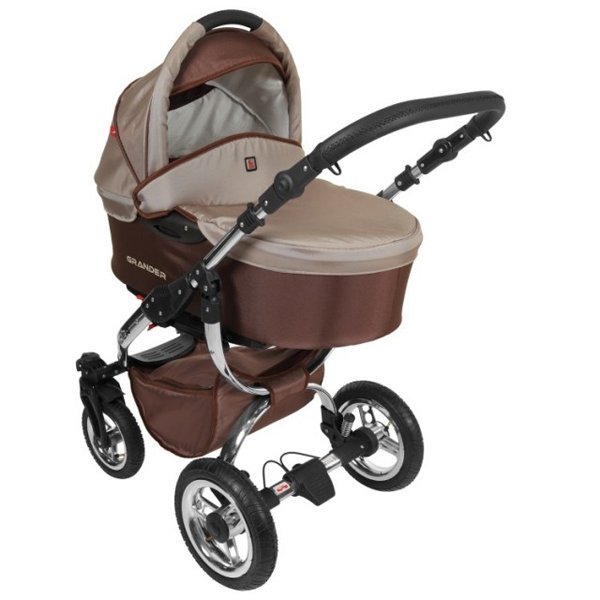 Детские коляски Tutek Grander Alu Chrom 2 в 1 - Фото