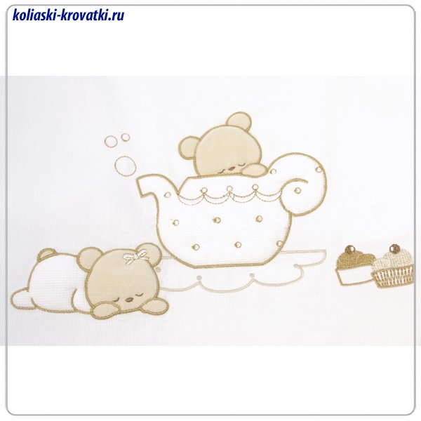 Комплект постельного белья Bambolina Pasticcini 4 предмета фото 1