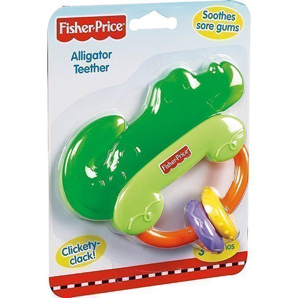 FP T8380 Прорезыватель Fisher Price Крокодил фото 1