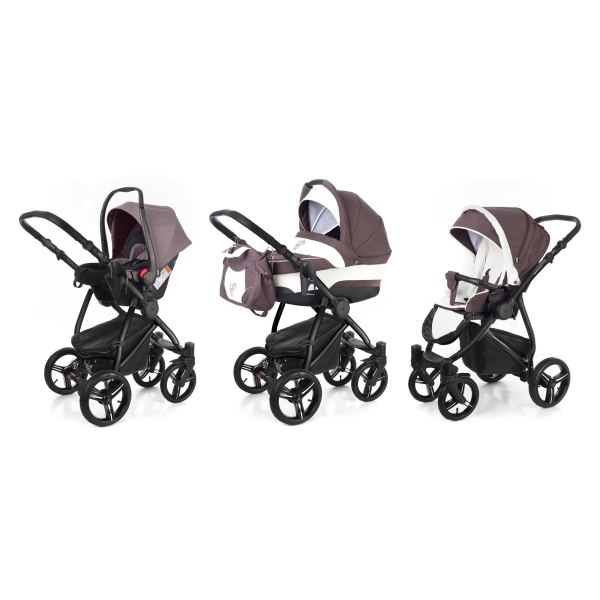 Фото Детская коляска Esspero Newborn Lux 3 в 1, шасси Black, реальные фотографии клиентов | Коляски-Кроватки.Ру