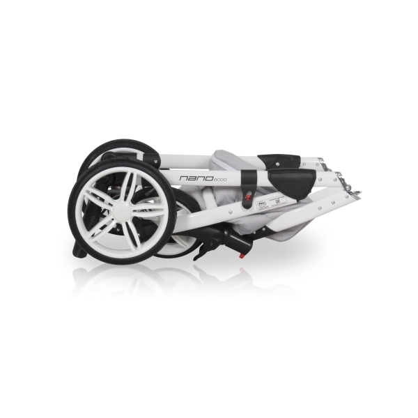 Детская коляска Riko Nano Ecco 3 в 1, эко-кожа фото 10