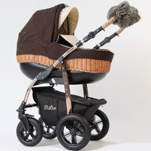 Фото Детская коляска Car-Baby Retro Sport 2 в 1, реальные фотографии клиентов | Коляски-Кроватки.Ру