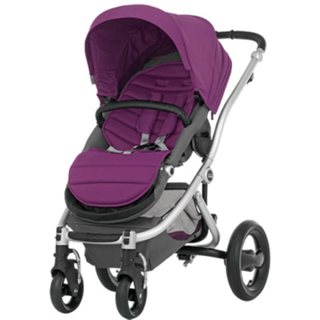 Фото Детская прогулочная коляска Britax Affinity, серое шасси, реальные фотографии клиентов | Коляски-Кроватки.Ру