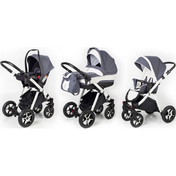 Фото Детская коляска Esspero Newborn Lux 3 в 1, шасси White, реальные фотографии клиентов | Коляски-Кроватки.Ру