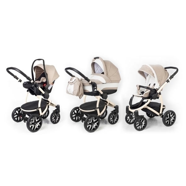Фото Детская коляска Esspero Discovery 3 в 1, шасси Beige, реальные фотографии клиентов | Коляски-Кроватки.Ру