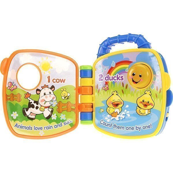 FP V5080 Книжка-считалочка Fisher Price Смейся и Учись Друзья на Ферме фото 1