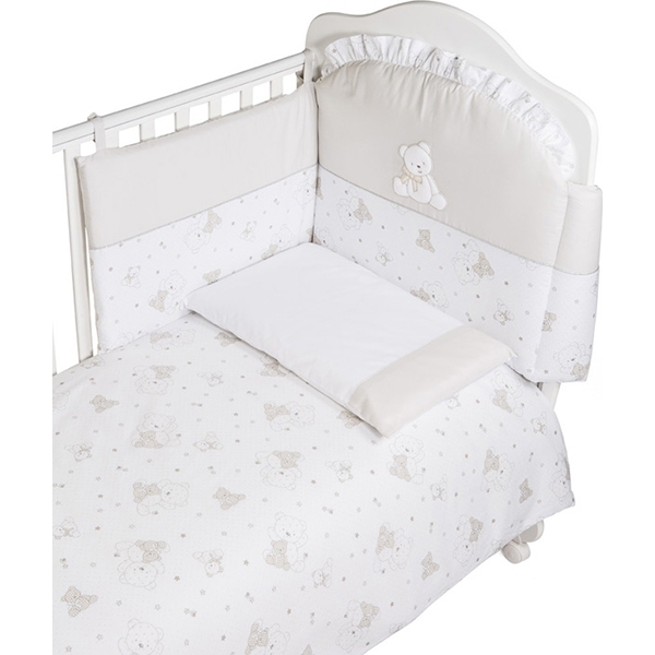 Фото Комплект в кроватку Italbaby Baby Glitter, 5 предметов, реальные фотографии клиентов | Коляски-Кроватки.Ру