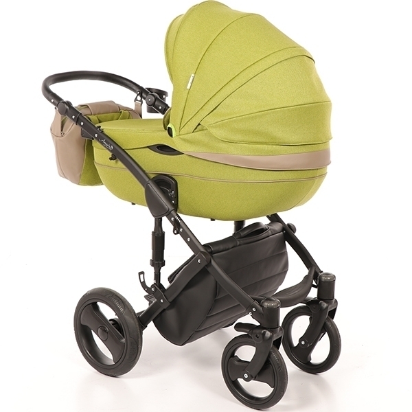 Детская коляска AmaroBaby City Ecco 2 в 1, ткань+эко-кожа фото 20