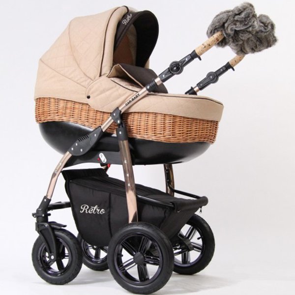 Фото Детская коляска Car-Baby Retro Sport 3 в 1, реальные фотографии клиентов | Коляски-Кроватки.Ру