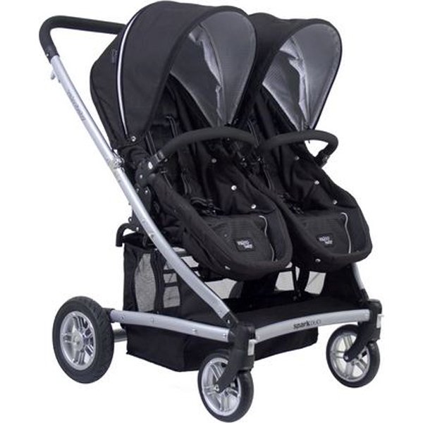 Фото Детская коляска для двойни Valco Baby Zee Spark Duo, реальные фотографии клиентов | Коляски-Кроватки.Ру