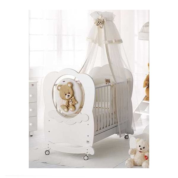 Фото Детская кровать Baby Expert Abbracci by Trudi, реальные фотографии клиентов | Коляски-Кроватки.Ру