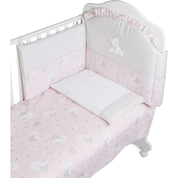 Фото Комплект в кроватку Italbaby Baby Glitter, 5 предметов, реальные фотографии клиентов | Коляски-Кроватки.Ру
