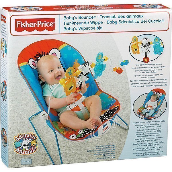 FP W2201 Кресло-качалка Fisher Price Adorable Animals фото 1
