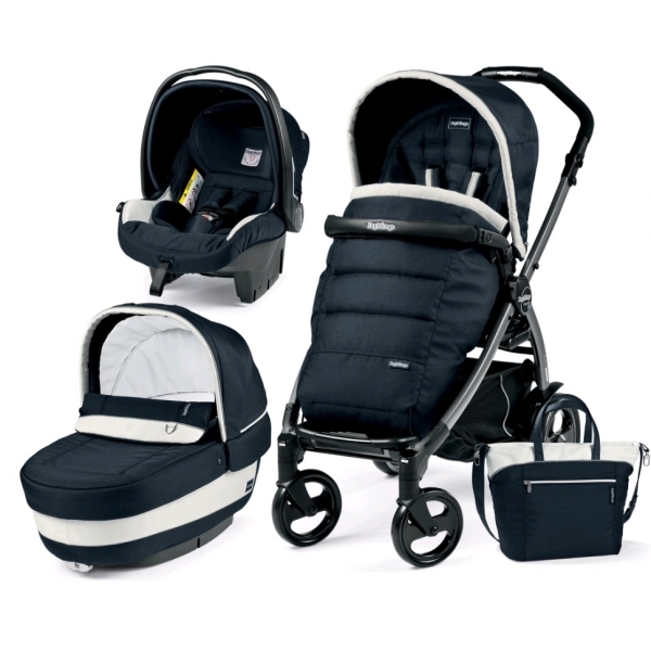 Фото Детская коляска Peg-Perego Book Plus Completo 3 в 1, шасси Jet, реальные фотографии клиентов | Коляски-Кроватки.Ру