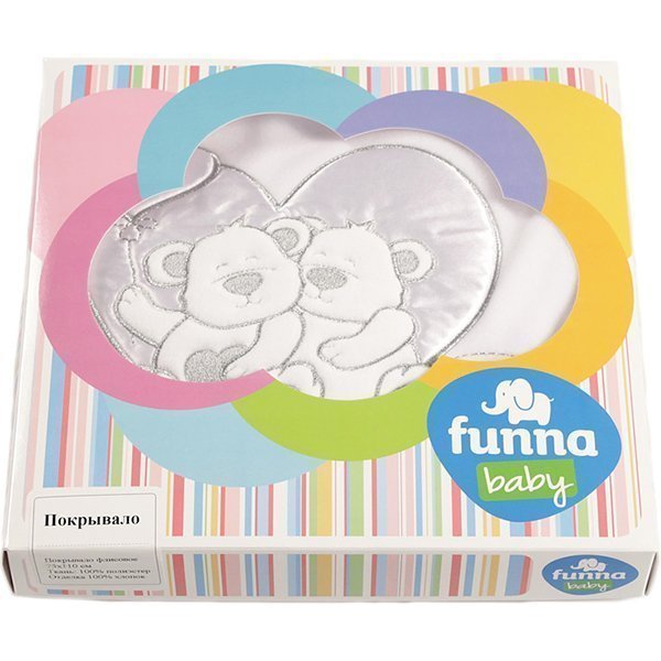Покрывало флисовое Funnababy Lovely Bear Фаннабэби Лавли Бир 75 х 110 см фото 5