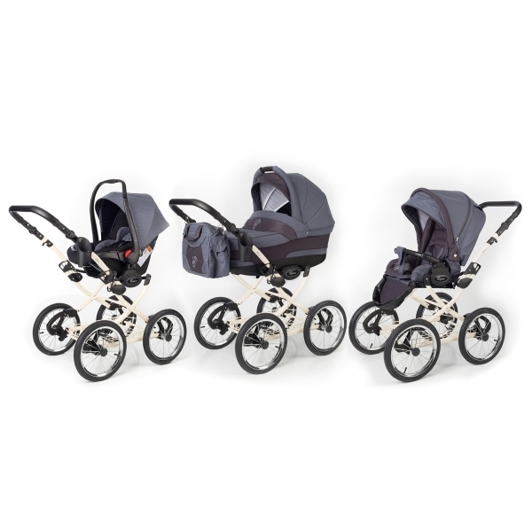 Фото Детская коляска Esspero Classic 3 в 1, шасси Beige, реальные фотографии клиентов | Коляски-Кроватки.Ру