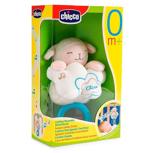60046 Подвеска музыкальная для кроватки Chicco Мягкая овечка фото 1