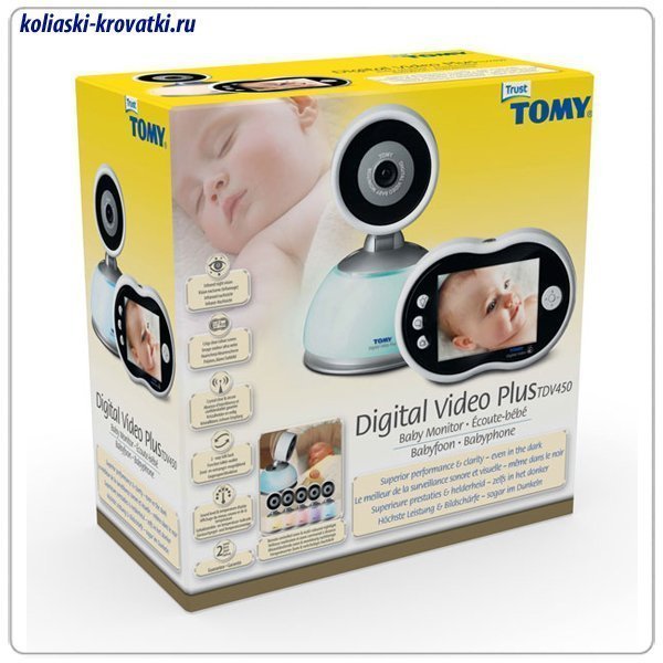 Видеоняня Tomy Digital Video TDV450 3,5'' фото 3