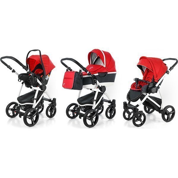 Фото Детская коляска Esspero Newborn Lux Alu 3 в 1, шасси White, реальные фотографии клиентов | Коляски-Кроватки.Ру