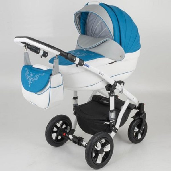 Фото Детская коляска Bebe-mobile Toscana Ecco 2 в 1, эко-кожа, реальные фотографии клиентов | Коляски-Кроватки.Ру